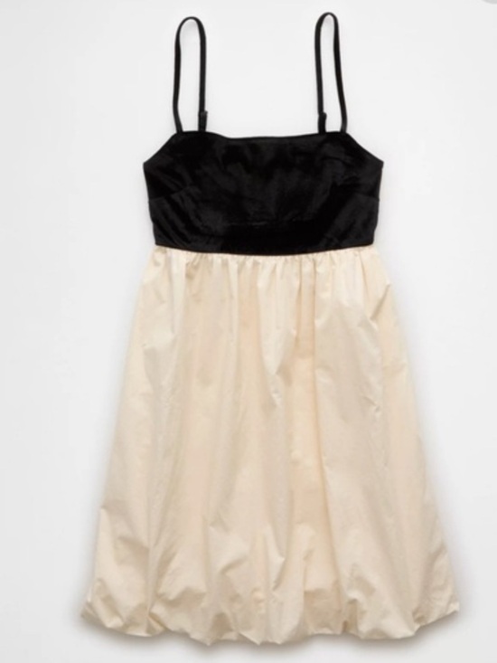 American Eagle Outfitters Dresses & Skirts - American Eagle Mini Dress Black Ivory Size Medium